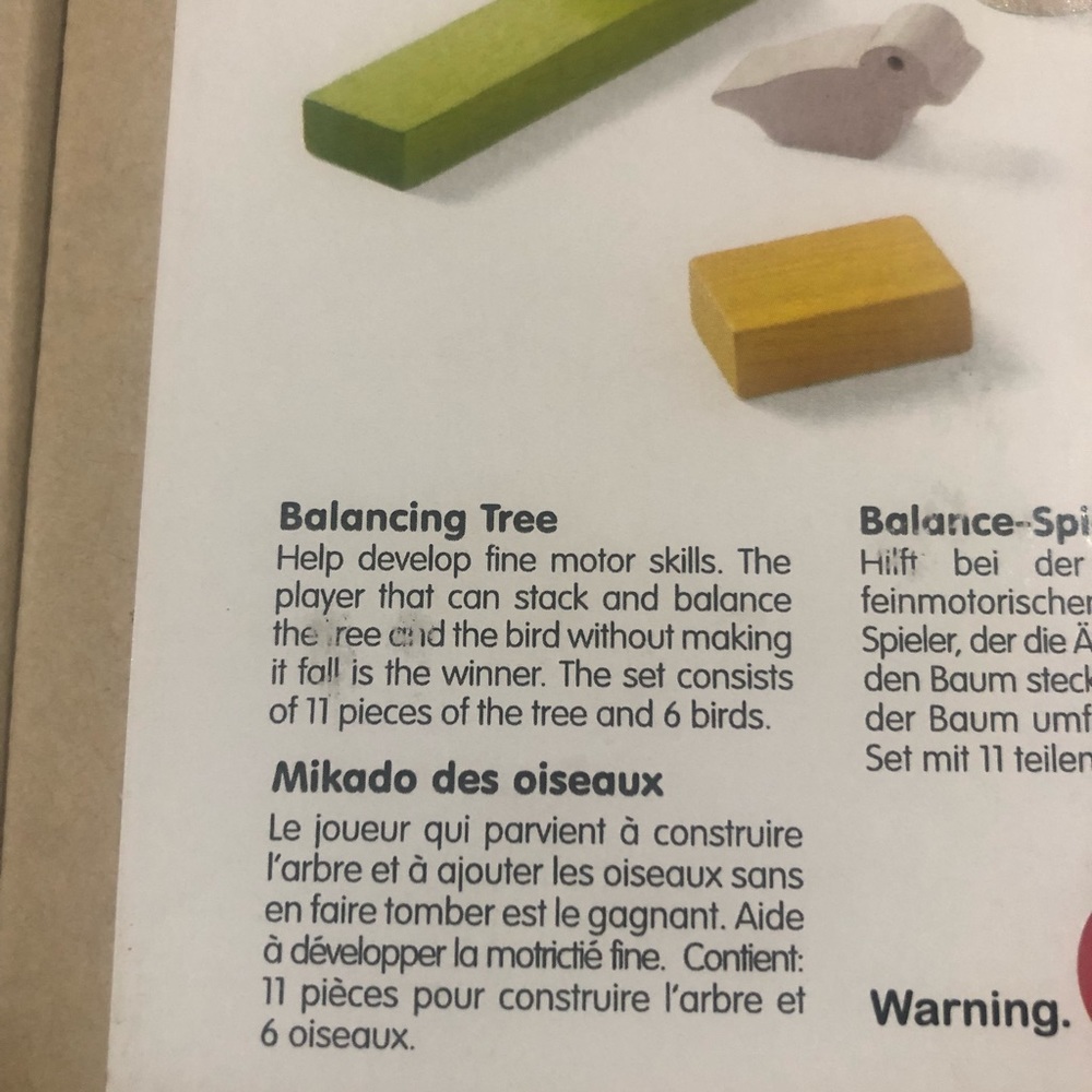 Balancing Tree Block Game - Picture 3 of 4